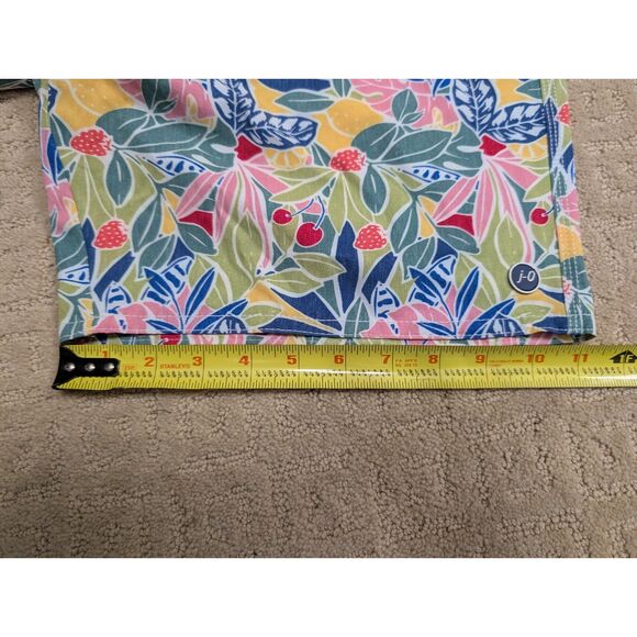 NWT Johnnie-O Swim Trunks Mens Medium Zest Floral 7 inch inseam - Picture 11 of 12